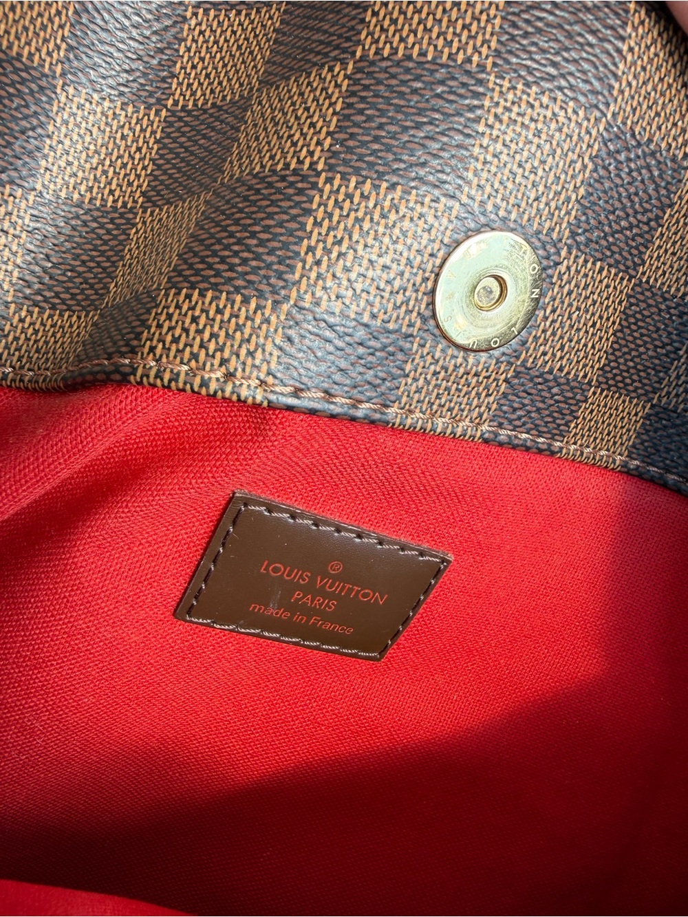 Louis Vuitton bloomsberry pm Brown Damier Ebene Crossbody Bag authentic - Picture 8 of 14